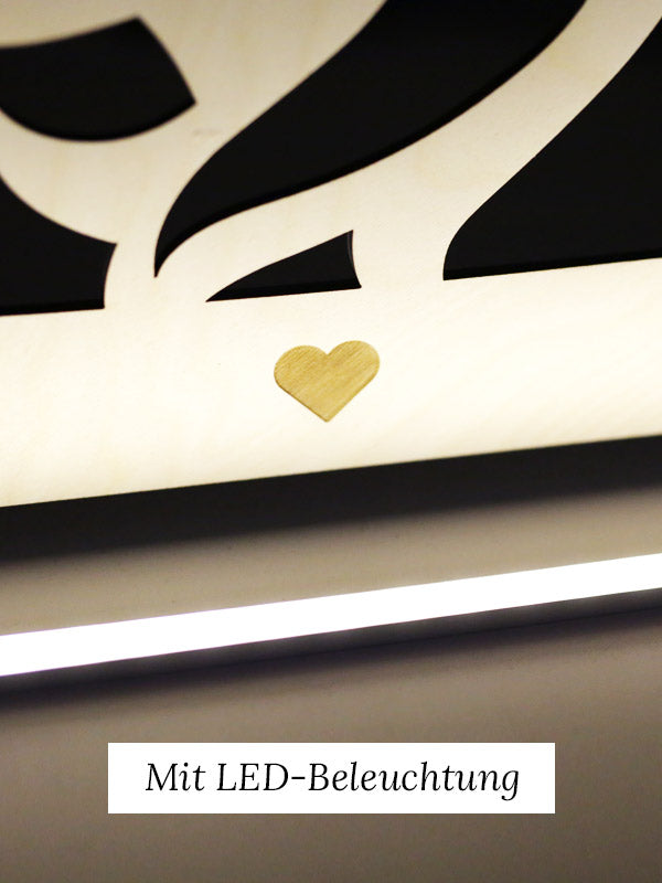 XXL Friseur Schwibbogen mit Wunschtext