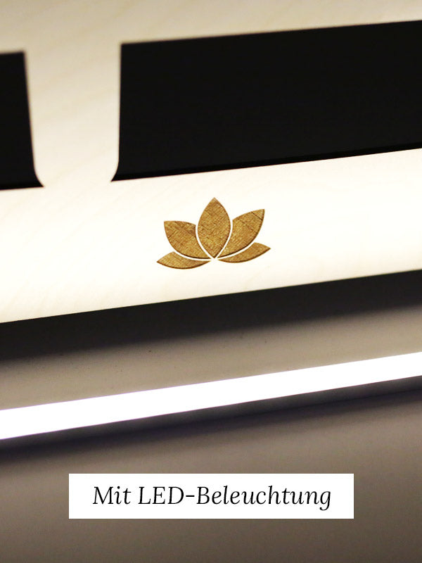 XXL Physiotherapie Schwibbogen mit Wunschtext